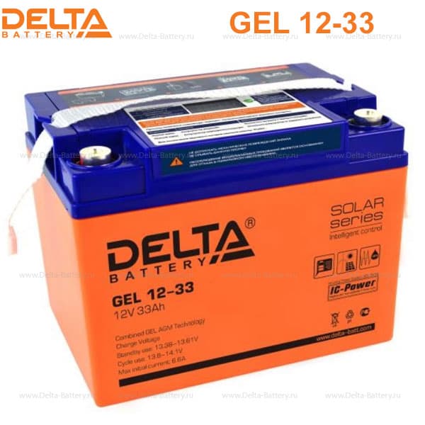 Аккумуляторная батарея Delta GEL 12-33 в Котласе