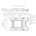 Надувная лодка Фрегат M430FM Light Jet в Котласе