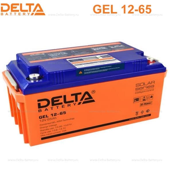 Аккумуляторная батарея Delta GEL 12-65 в Котласе