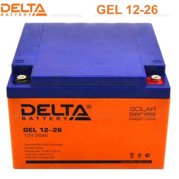 Аккумуляторная батарея Delta GEL 12-26 в Котласе