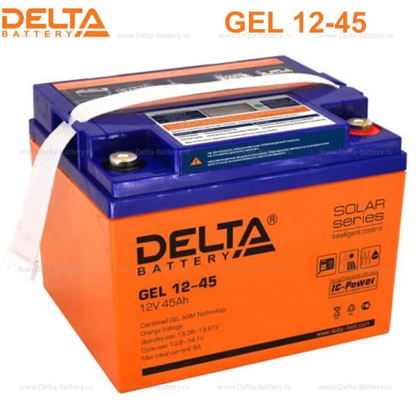 Аккумуляторная батарея Delta GEL 12-45 в Котласе