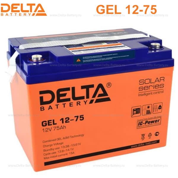 Аккумуляторная батарея Delta GEL 12-75 в Котласе